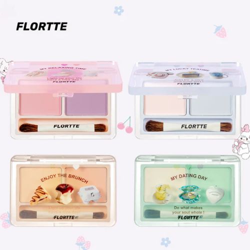 They Are Cute Two-Color Highlighter